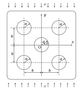 A new analytical-numerical method for calculating interacting stresses ...
