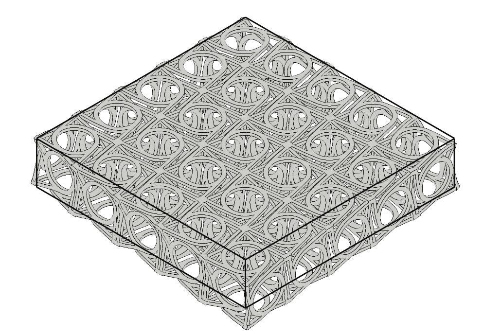 Constitutive modeling of chiral mechanical metastructures