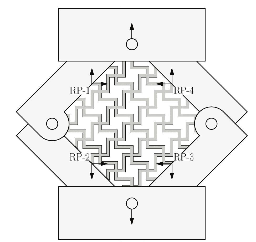 Constitutive modeling of chiral mechanical metastructures