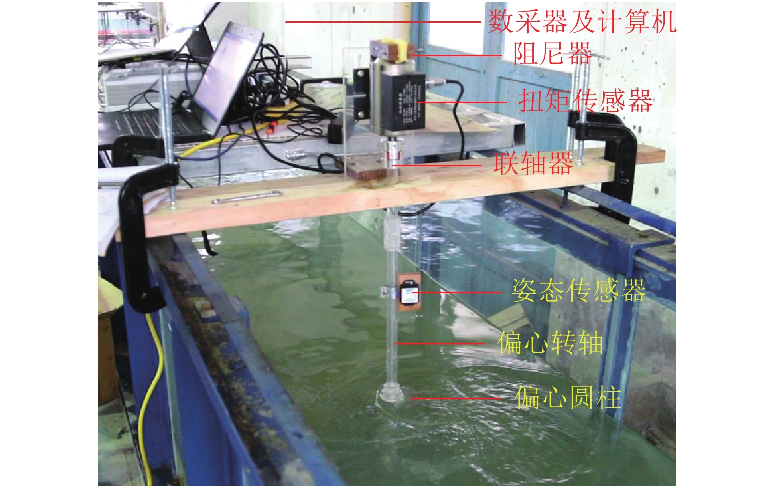 偏心圆柱绕流柱体运动特征及能量转化特性的研究