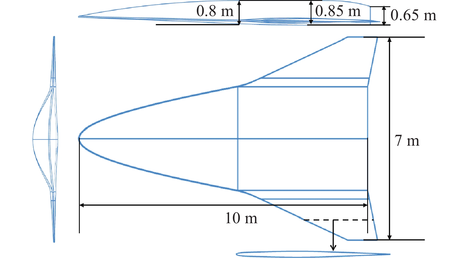 Nasa Wave Rider Design DESIGN AND OPTIMIZATION OF WIDE-SPEED WAVERIDER-BASED BLENDED WING-BODY ...