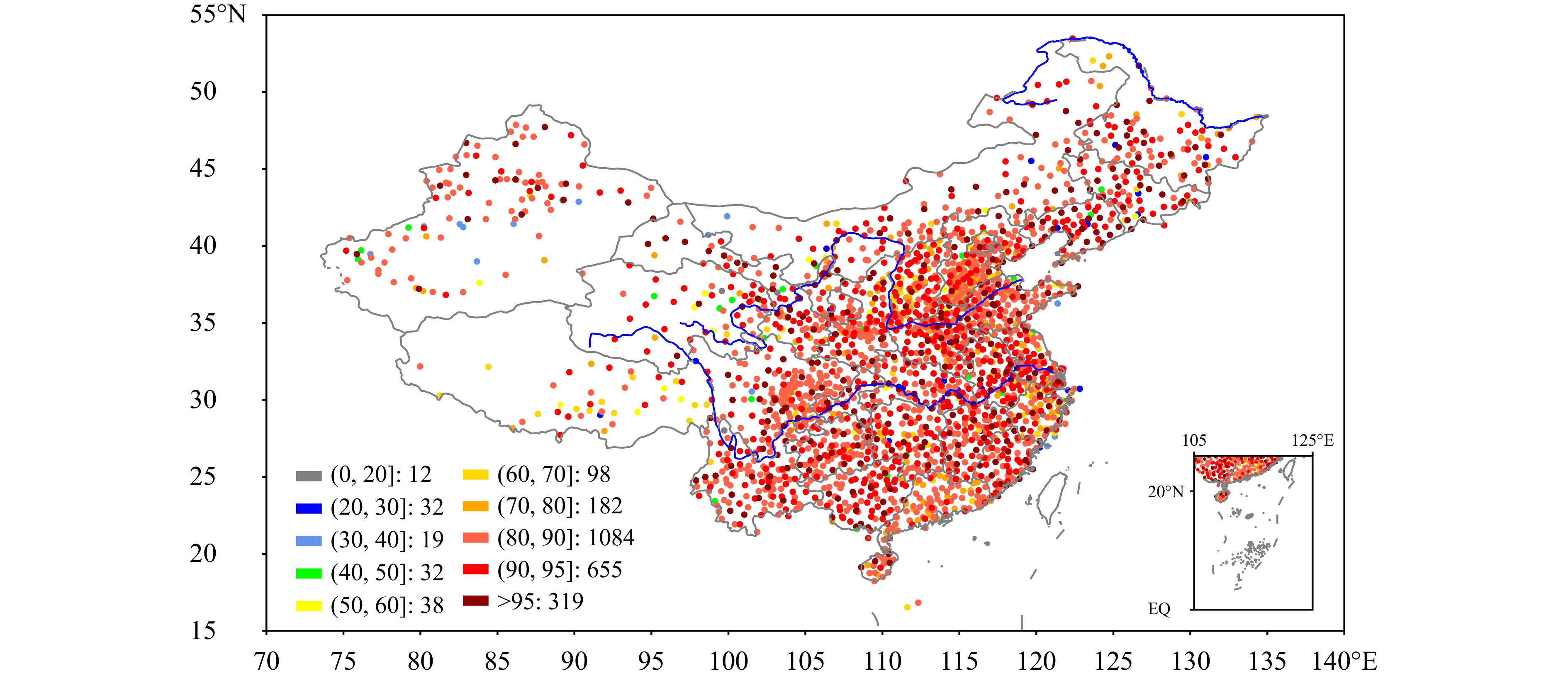 1951―2023年中国地面器测积雪深度数据集研制及应用